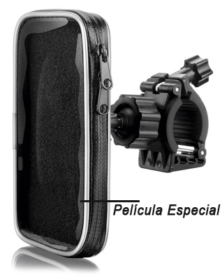 Suporte smartphone at 4 pol. Multilaser AC255 p/ Bike