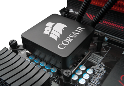 Cooler com gua p/ CPU, Corsair Hydro series H60 CWCH60