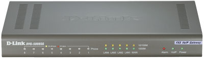 Gateway VoIP D-Link DVG-5008SG c/ 8 linhas FXS