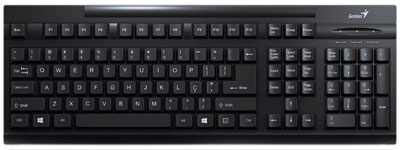 Teclado Value Desktop Keyboard Genius KB-125 USB