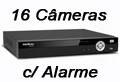 DVR com alarme Intelbras VD5016 16 cmeras normais 4 IP