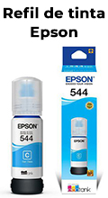 Refil de tinta Epson T544220 ciano 65 ml p/ L31502