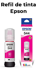 Refil de tinta Epson T544320 magenta 65 ml p/ L3150#98