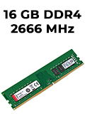 Memria 16GB DDR4 2666MHz Kingston KVR26N19D8/16 deskto2