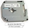 Cartucho M231 p/ rotulador, letra preta no branco, 12mm2