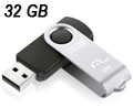 Pendrive 32GB, Multilaser PD989, 50Mbps 15 MBps, USB3#100