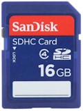 Carto de memria SDHC 16 GB Sandisk SDSDB-016G#98
