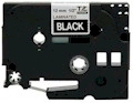 Fita preta c/ letra branca Brother TZe-335, 12 mm2