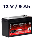 Bateria chumbo-cido Unipower UP1290, 12V 9Ah F1872