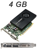 Placa vdeo PNY Nvidia Quadro K2200 4GB DDR5, DVI, 2 DP#100