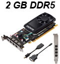 Placa de vdeo prof. PNY Quadro P620 2GB DDR5 4mDPort#100